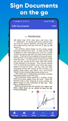 PDF Scanner - Document Scanner android App screenshot 0