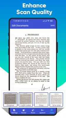 PDF Scanner - Document Scanner android App screenshot 2